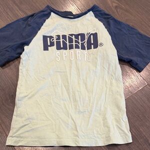 Puma Blue and green Sport Tee size 10/12 1:20